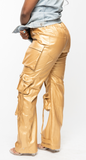 Golden Cargo Pants