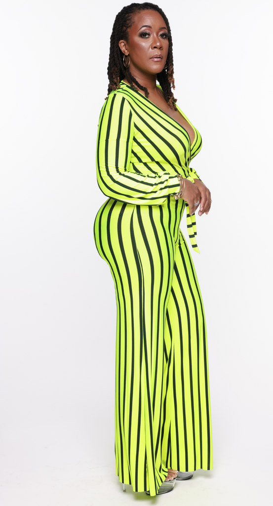 Multi Stripe Linen Jumpsuit | Womens Jumpsuits | Select Fashion Online