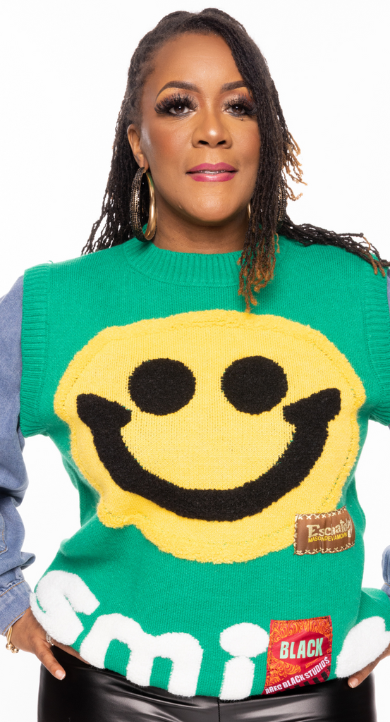 Smile Sweater Top